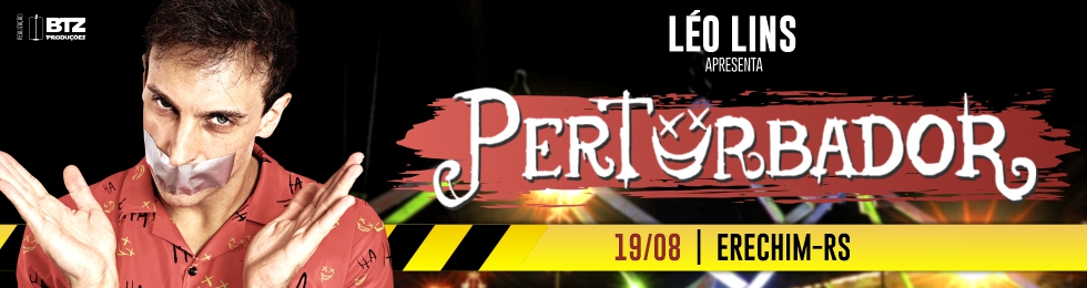 Capa LÉO LINS APRESENTA: PERTURBADOR / STAND UP COMEDY