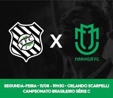 Miniatura FIGUEIRENSE X MARINGÁ - CAMPEONATO BRASILEIRO SERIÉ C 2025