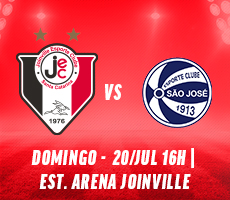 Miniatura JOINVILLE X SÃO JOSÉ CAMPEONATO BRASILEIRÃO SÉRIE D