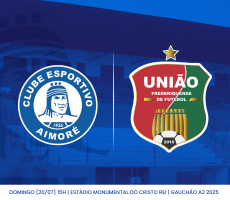 Miniatura AIMORÉ X UNIÃO FREDERIQUENSE  - GAUCHÃO SERIE A2 2025