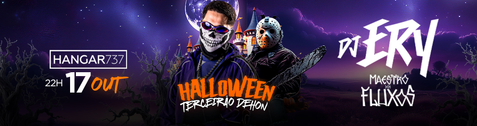 Capa HALLOWEEN DEHON NA HANGAR 737