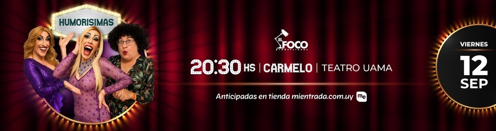 Capa HUMORÍSIMAS EN CARMELO | GIRA 2025