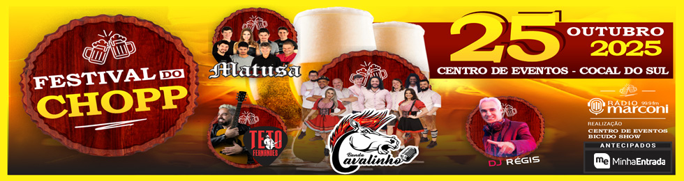 Capa FESTIVAL DO CHOPP