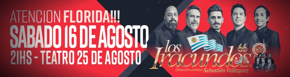 Capa LOS IRACUNDOS EN CONCIERTO | FLORIDA
