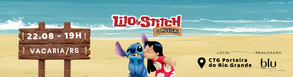 Capa LILO E STITCH NO TEATRO