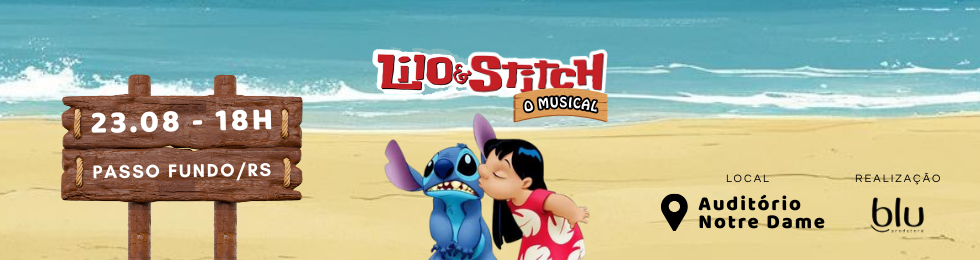 Capa LILO E STITCH NO TEATRO