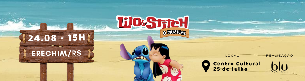 Capa LILO E STITCH NO TEATRO