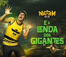 Miniatura SESSÃO EXTRA / NATAN POR Aí E A LENDA DOS GIGANTES EM CRICIúMA