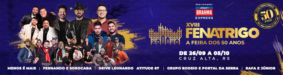 Capa CIRCUITO SAMBA CRUZ ALTA - FENATRIGO 2025