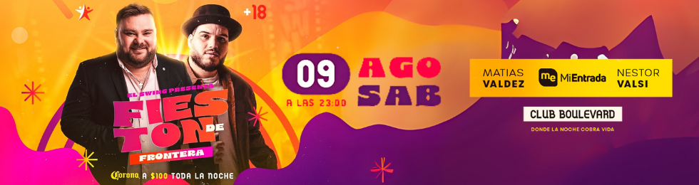 Capa FIESTON DE FRONTERA | 09 DE AGOSTO 2025
