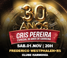 Miniatura CRIS PEREIRA ESPECIAL 30 ANOS DE CARREIRA EM FREDERICO WESTPHALEN