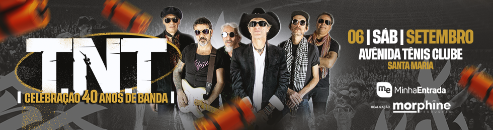 Capa TNT - CELEBRACAO 40 ANOS DE BANDA
