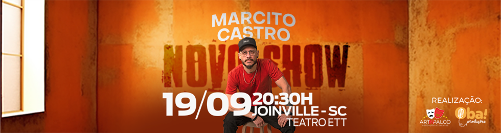 Capa MARCITO CASTRO EM JOINVILLE / STAND UP