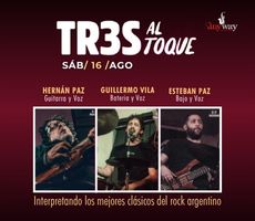 Miniatura TRES AL TOQUE | 16 AGOSTO | ANYWAY