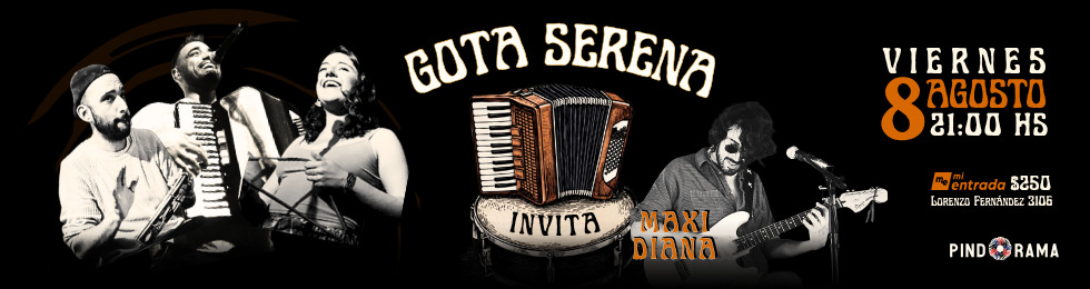 Capa GOTA SERENA INVITA | NOCHE DE FORRó