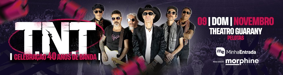Capa TNT - CELEBRANDO 40 ANOS DE BANDA