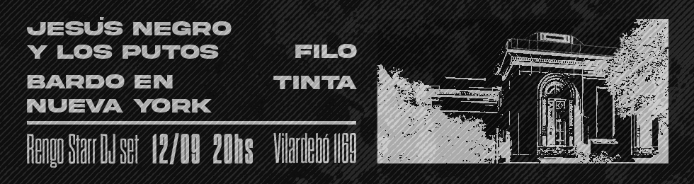 Capa FILO, BARDO, TINTA, JESUS NEGRO Y RENGO STARR EN VILARDEBÓ