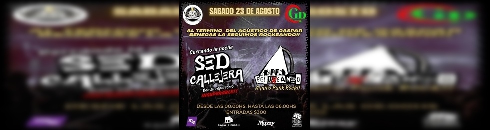 Capa TRIBUTOS AFTER GASPAR BENEGAS . 23.08