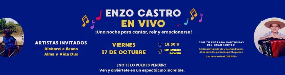 Capa ENZO CASTRO | 17 DE OCTUBRE | EN VIVO 