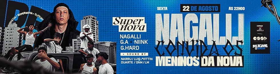 Capa MIXING NIGHT - NAGALLI SUPERNOVA