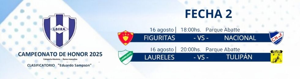 Capa FECHA 2 - LDFRN - FIGURITAS VS NACIONAL