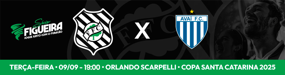 Capa FIGUEIRENSE X AVAÍ / COPA SANTA CATARINA 2025