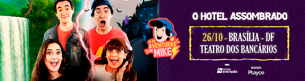 Capa AS AVENTURAS DE MIKE - O HOTEL MAL ASSOMBRADO