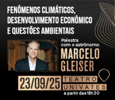 Miniatura PALESTRA MARCELO GLEISER /  FENôMENOS CLIMATICOS E DESENV. ECONôMICO