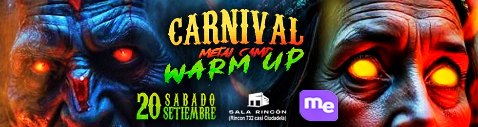 Capa CARNIVAL FEST WARM UP - 20/09 - 23HS