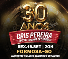 Miniatura CRIS PEREIRA ESPECIAL 30 ANOS DE CARREIRA EM FORMOSA