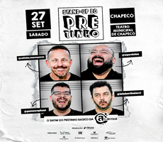 Miniatura STAND UP DO PRETINHO EM CHAPECÓ/SC