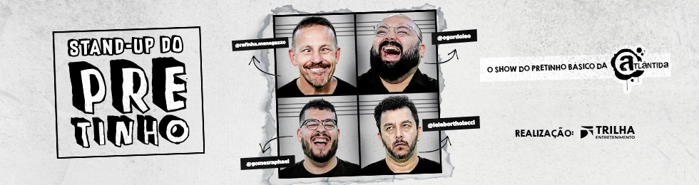 Capa STAND UP DO PRETINHO EM CHAPECÓ/SC
