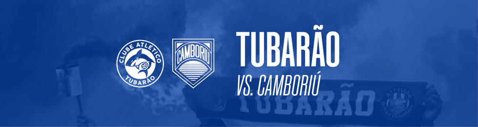 Capa TUBARAO X CAMBORIÚ / COPA SANTA CATARINA 2025