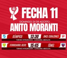 Miniatura OLÍMPICO VS. O. CORAZÓNES | FERRO VS. TÚNEL | FECHA 11