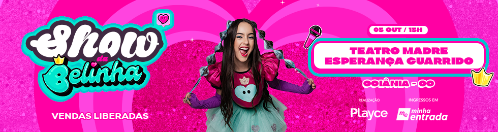 Capa SHOW DA BELINHA EM GOIÂNIA