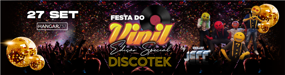 Capa FESTA DO VINIL - EDIÇÃO ESPECIAL DISCOTEK