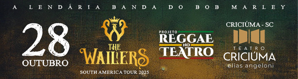 Capa SHOW INTERNACIONAL  THE WAILERS - A LENDÁRIA BANDA DE BOB MARLEY