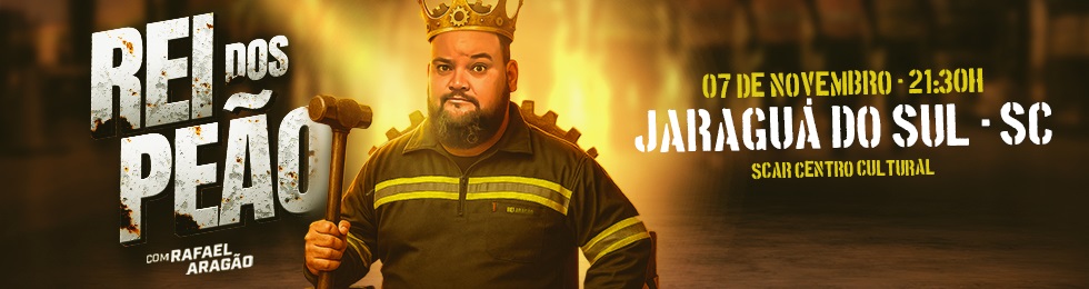 Capa RAFAEL ARAGÃO / REI DOS PEÃO EM JARAGUA DO SUL
