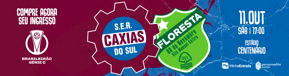 Capa SER CAXIAS X FLORESTA - BRASILEIRAO SERIE C