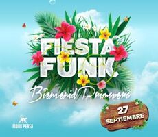 Miniatura FIESTA FUNK · EN MONO PERSA · 27 DE SEPTIEMBRE