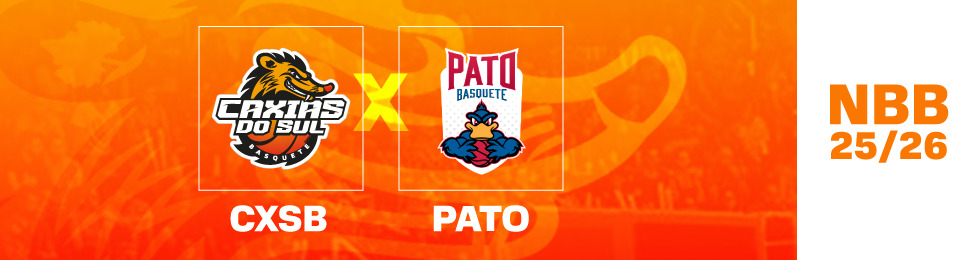 Capa CXSB X PATO BASQUETE - NBB 2025 - 2026
