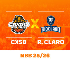 Miniatura CXSB X RIO CLARO BASQUETE - NBB 2025 - 2026