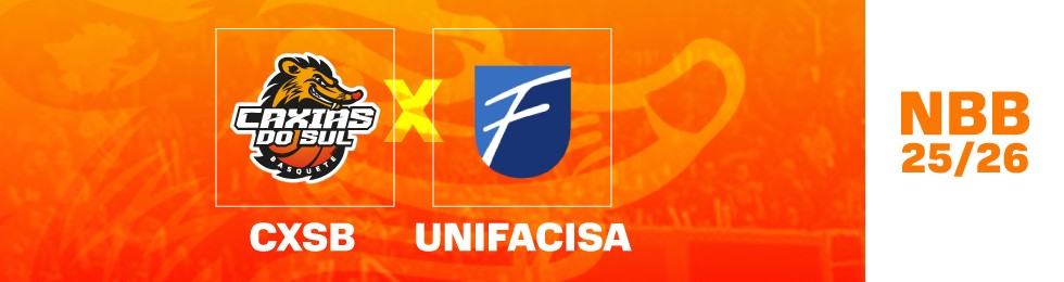 Capa CXSB X UNIFACISA - NBB 2025 - 2026