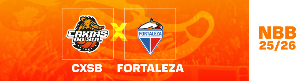 Capa CXSB X FORTALEZA B.C./CFO - NBB 2025 - 2026