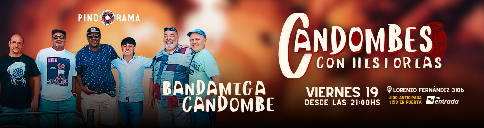 Capa CANDOMBE CON HISTORIAS | BANDAMIGA CANDOMBE