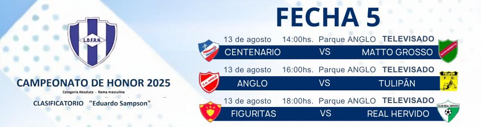 Capa 5TA FECHA -ANGLO VS TULIPÁN - LDFRN