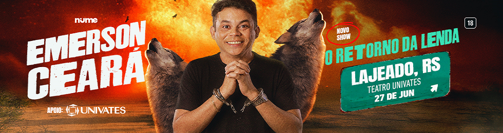 Capa EMERSON CEARÁ EM LAJEADO - O RETORNO DA LENDA