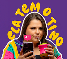 Miniatura IVANGELICA- ELA TEM O TINO EM TUBARãO