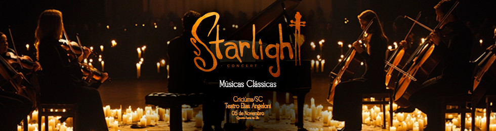Capa STARLIGHT CONCERT / MÚSICAS CLÁSSICAS NO TEATRO ELIAS ANGELONI
