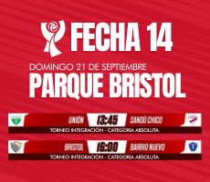 Miniatura FECHA 14 - UNIÓN VS SANDÚ CHICO / BRISTOL VS BARRIO NUEVO